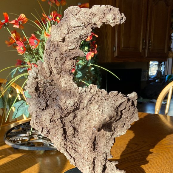 Retired Rick Cain Limited Edition ‘Dual Wolf’ Nature Sculpture #107/2000 - Picture 14 of 16